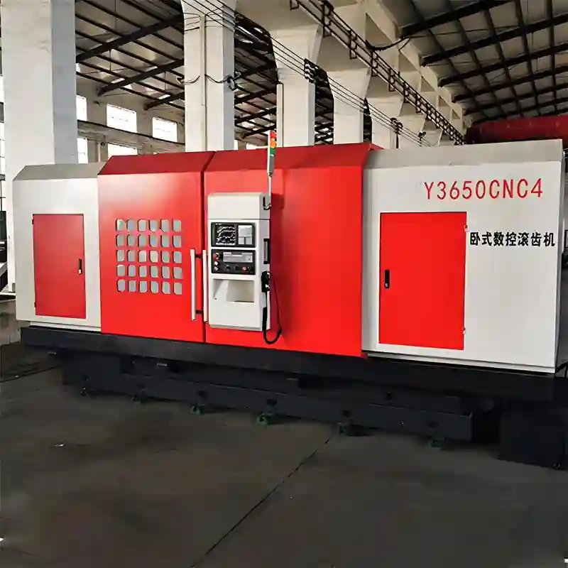 6 Axis CNC Gear Cutting Hobbing Machine 4